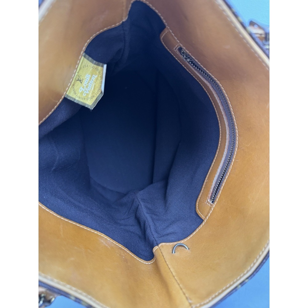 Vintage Louis Vuitton Monogram Bucket GM Handbag The French Company Made In USA - Picture 9 of 13